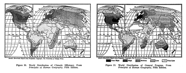 World maps from Mainsprings of Civilization (1945)